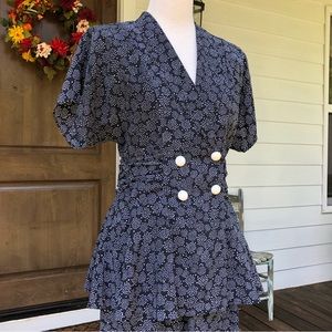 Vintage Diversity 2 piece dress set